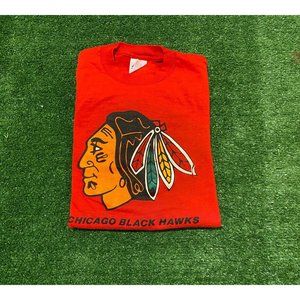 Vintage Miller Chicago Blackhawks long sleeve crewneck shirt Youth Large Adult S